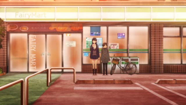 Twilight Meeting at the Convenience Store